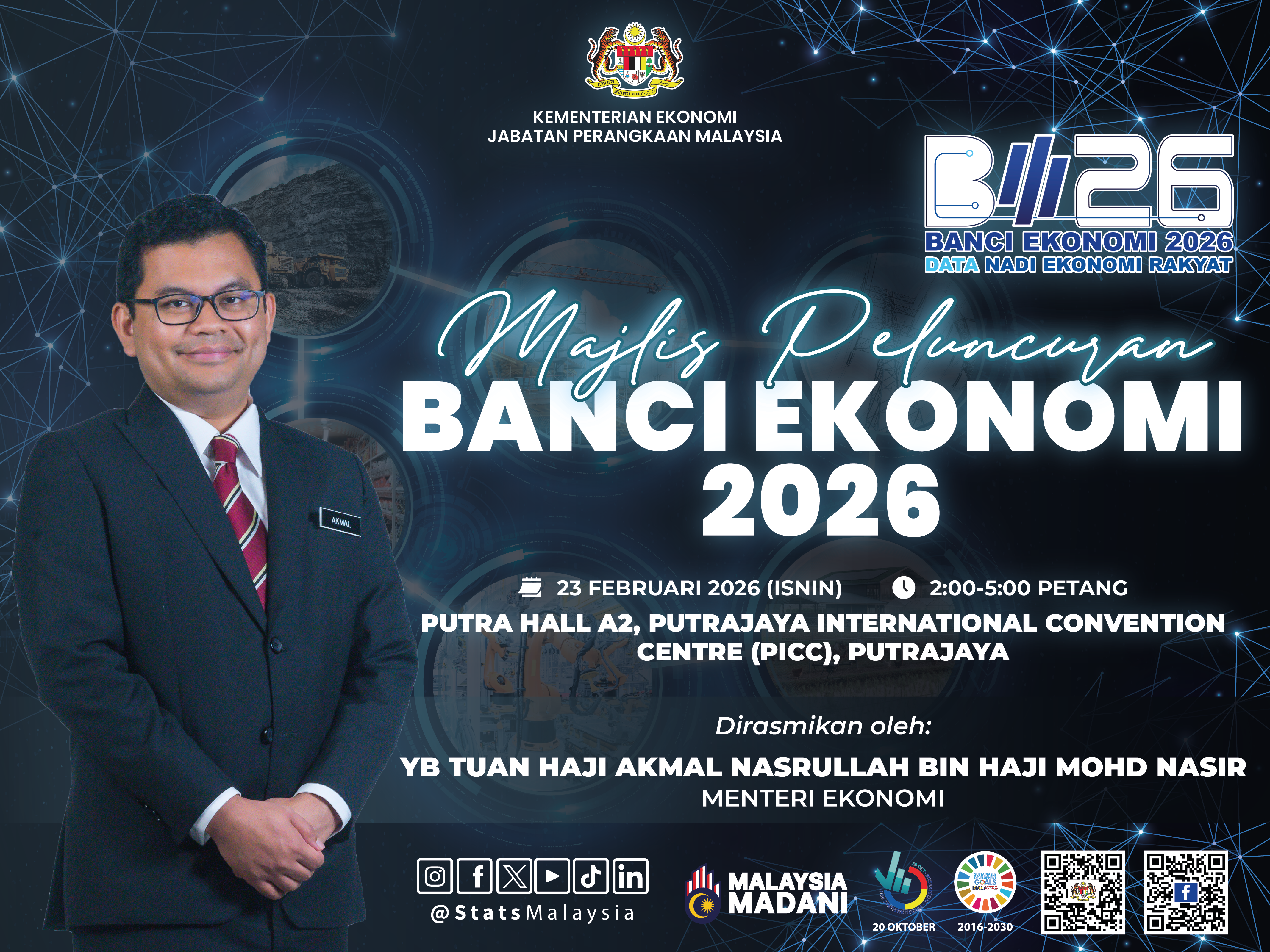 Majlis Peluncuran Banci Ekonomi 2026